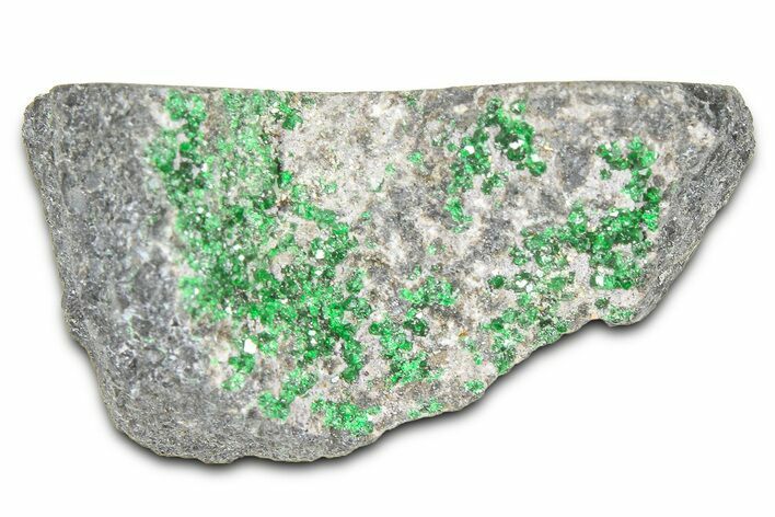 Sparkling Green Uvarovite Garnets - Russia #379992